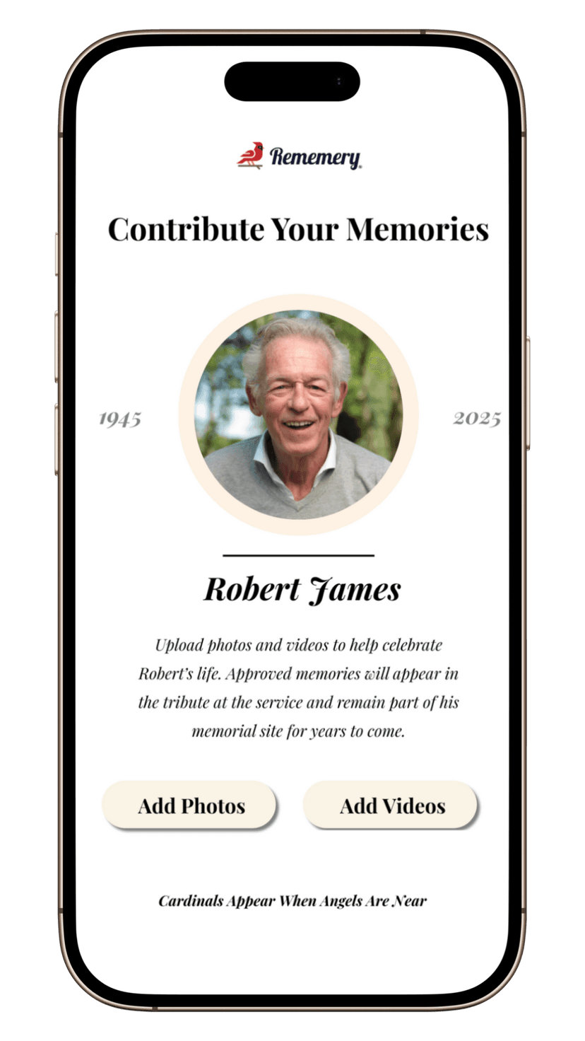 Rememery App Mockup